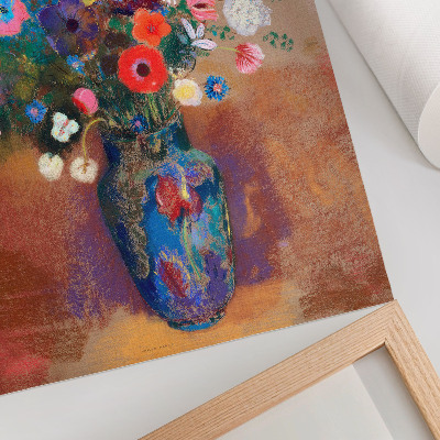 Affiche décorative Bouquet de fleurs (1900-1905) par Odilon Redon