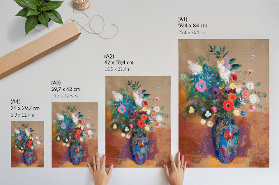 Affiche décorative Bouquet de fleurs (1900-1905) par Odilon Redon