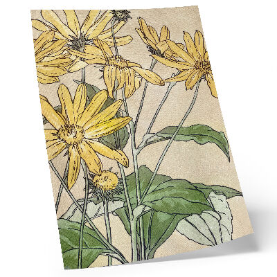 Impression sur toile Tournesols (1915) par Hannah Borger Overbeck