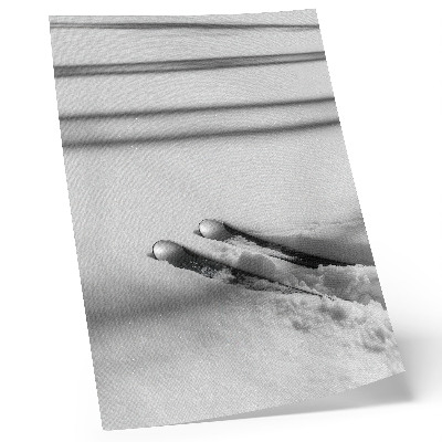 Affiche décorative Minimalisme, ciels blancs et gris, ombres, paix