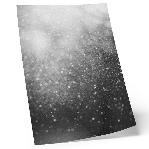 Affiche décorative Délicatesse subtile du bokeh gris clair