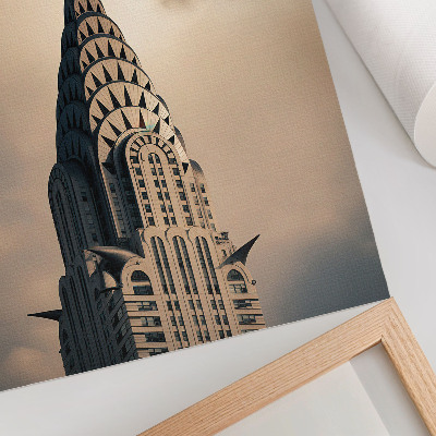 Affiche décorative Une tour élégante, une symétrie visuelle et une richesse de formes architecturales