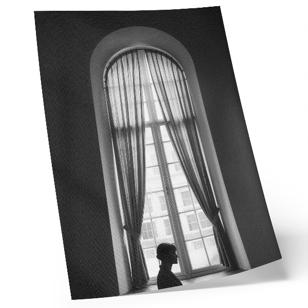 Décoration murale Jeu monochrome de lumière et d'ombre