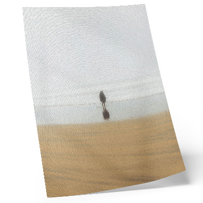 Affiche décorative Minimalisme, paix, solitude, plage, réflexion, eau