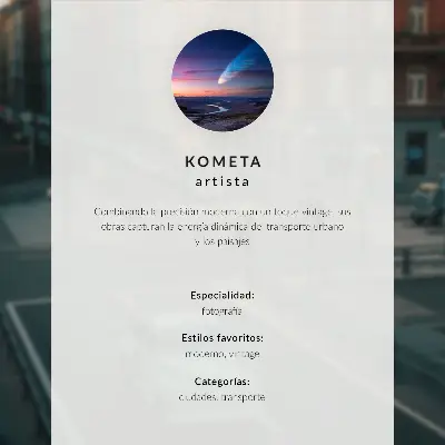 Impression sur toile immeubles de rapport avec voiture rétro dans une ambiance de coucher de soleil