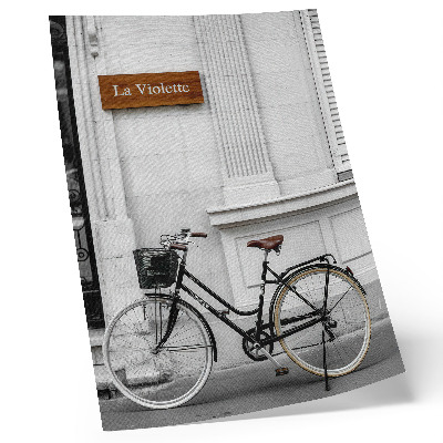 Affiche décorative Vélo élégant et architecture classique