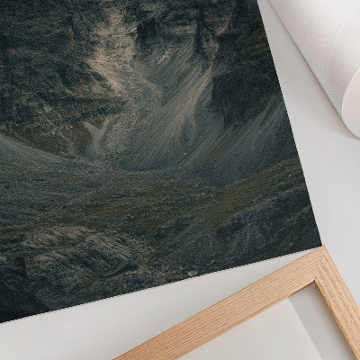 Décoration murale Des sommets montagneux majestueux, une nature à l'état brut