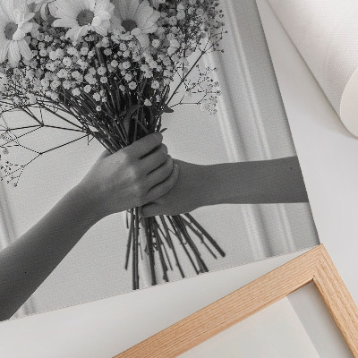 Affiche décorative Fleurs délicates, minimalisme, élégance, subtilité