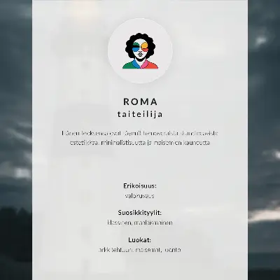 Affiche décorative paysage de montagne avec maison en bois et sommets enneigés
