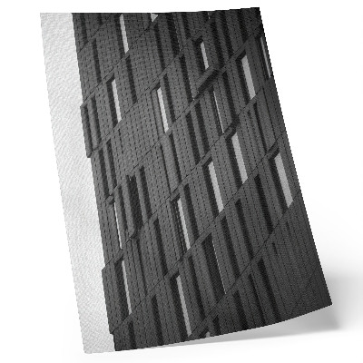 Impression sur toile Formes géométriques en graphite dans un style moderne