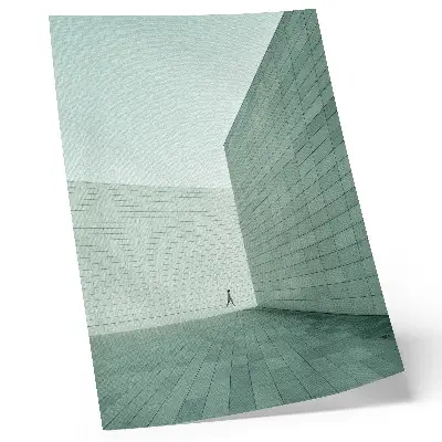 Décoration murale murs géométriques gris au style minimaliste
