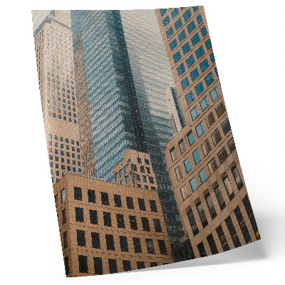 Impression sur toile gratte-ciel modernes, formes géométriques, élégance