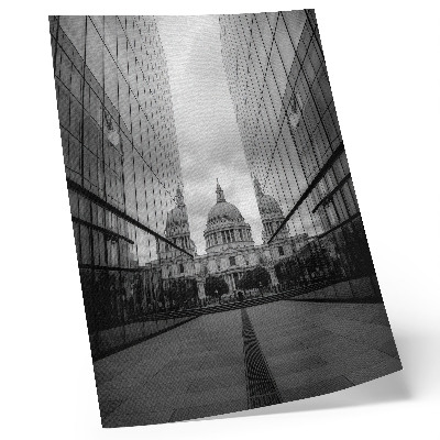 Impression sur toile Symétrie de l'architecture moderne et classique