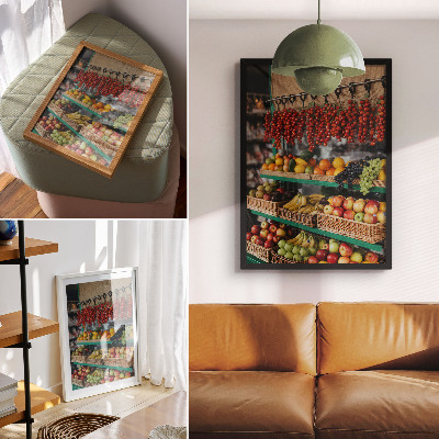 Décoration murale Des fruits colorés, le parfum de la tradition, l'atmosphère de la nature