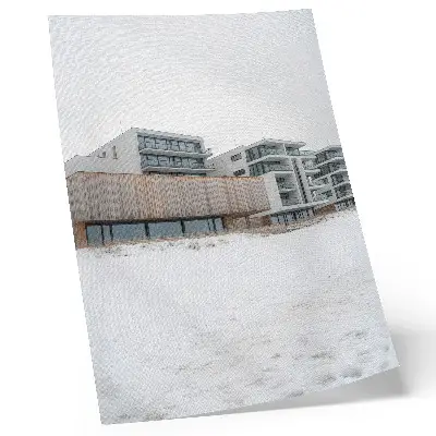 Impression sur toile architecture minimaliste de bâtiments modernes