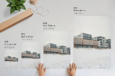 Impression sur toile Architecture minimaliste des bâtiments modernes