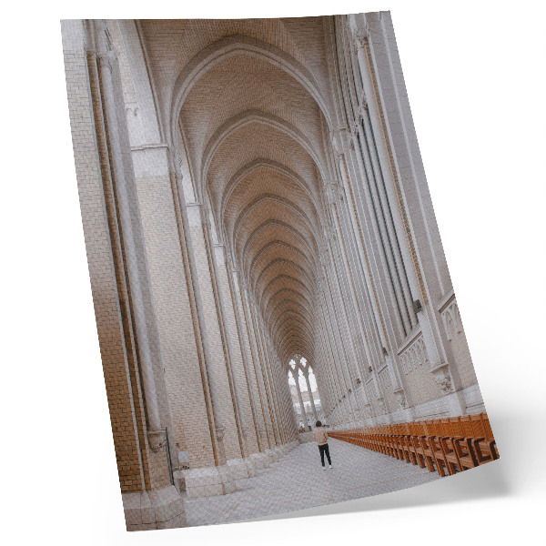 Affiche décorative Hautes arches, élégance, symétrie, espace paisible