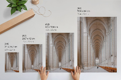 Affiche décorative Hautes arches, élégance, symétrie, espace paisible