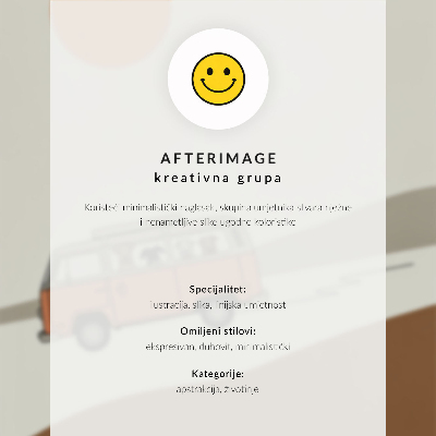 Affiche décorative Cercles géométriques aux couleurs contrastées, style minimaliste