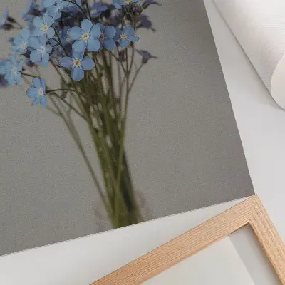 Décoration murale composition florale pour intérieur moderne