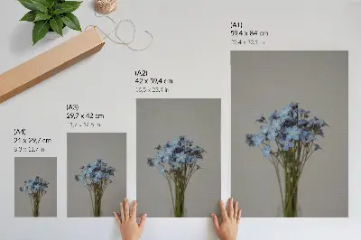 Décoration murale composition florale pour intérieur moderne