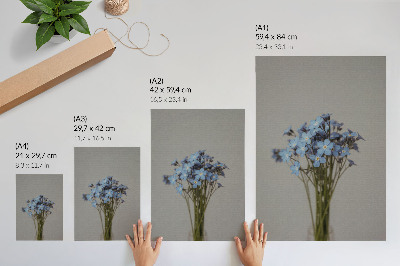 Décoration murale Une composition florale unique pour un intérieur moderne