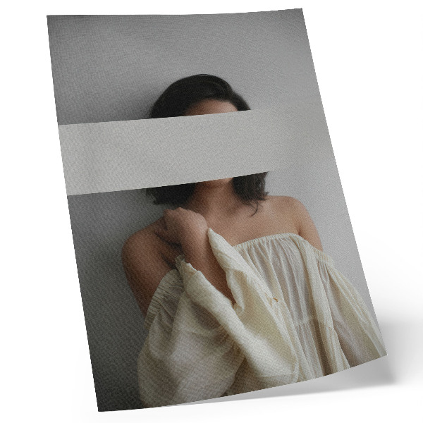 Affiche décorative Équilibre variable du blanc et du beige style minimaliste