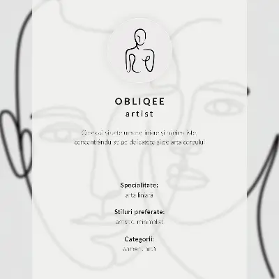 Impression sur toile portraits minimalistes avec dessin au trait illustrant la profondeur et les émotions