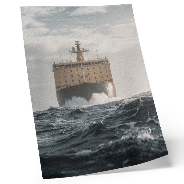 Affiche décorative Navire en mer Minimalisme Harmonie et Majesté