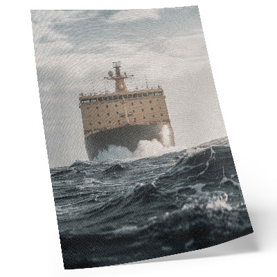 Affiche décorative Navire en mer Minimalisme Harmonie et Majesté