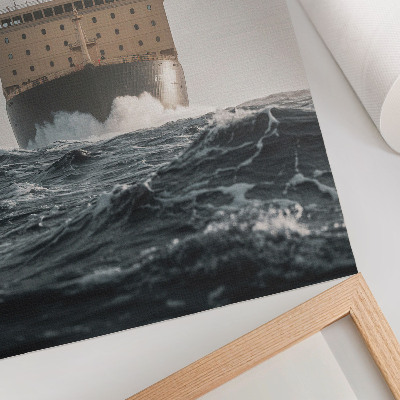 Affiche décorative Navire en mer Minimalisme Harmonie et Majesté