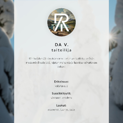 Décoration murale Montagnes hivernales symétriques se reflétant dans le lac