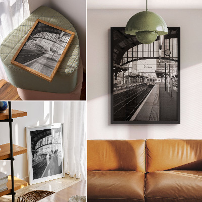 Impression sur toile Modernité, structure, espace, symétrie, rythme