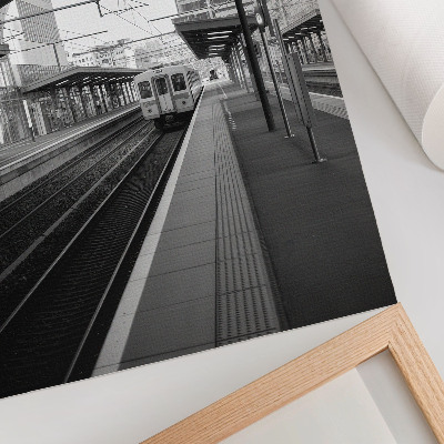 Impression sur toile Modernité, structure, espace, symétrie, rythme