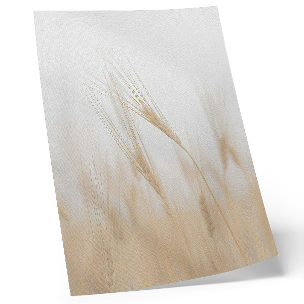 Décoration murale L'élégance minimaliste des épis de céréales