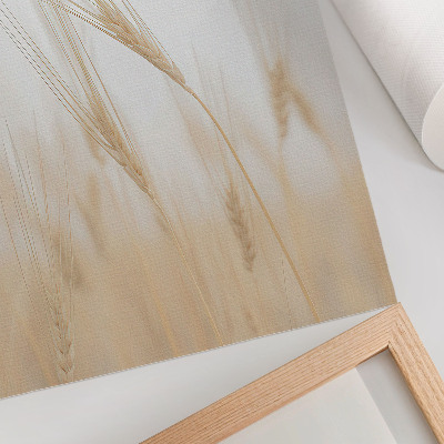 Décoration murale L'élégance minimaliste des épis de céréales