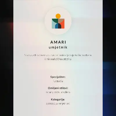 Affiche décorative contrastes minimalistes avec dynamisme et accent rouge