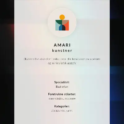Affiche décorative contrastes minimalistes avec dynamisme et accent rouge