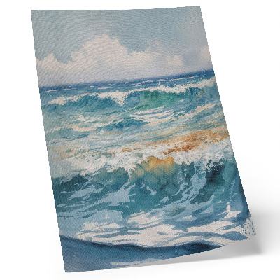 Affiche décorative Les vagues atmosphériques, la beauté tranquille de la nature