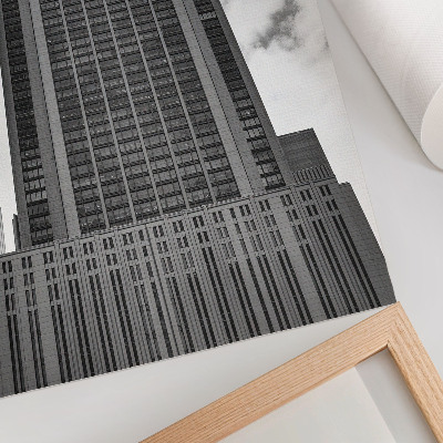 Impression sur toile gratte-ciel minimalistes harmonie austérité