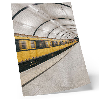 Décoration murale Métro moderne, lignes fluides, dynamique