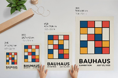 Affiche décorative Formes géométriques dans un style minimaliste
