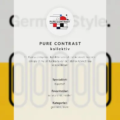 Décoration murale au style Bauhaus caractérisé par une simplicité géométrique