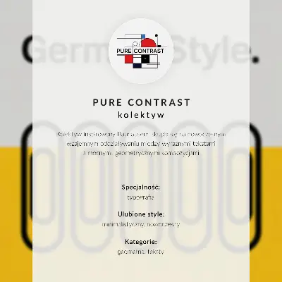 Décoration murale au style Bauhaus caractérisé par une simplicité géométrique