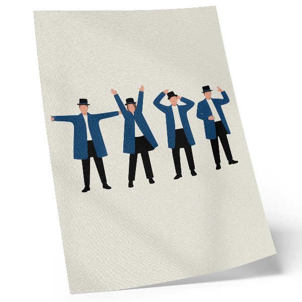 Impression sur toile Personnages modernes de style scandinave