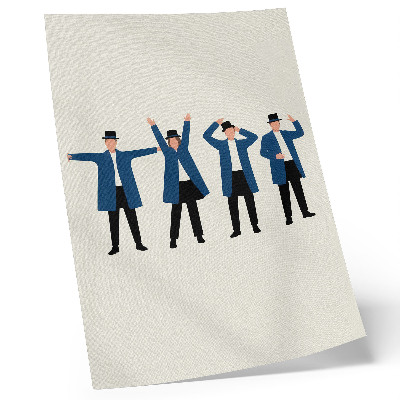 Impression sur toile Personnages modernes de style scandinave