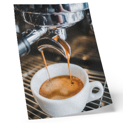 Impression sur toile Boisson expressive en tasse blanche moderne