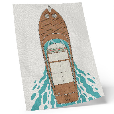Décoration murale L'élégance d'un yacht, ses lignes, sa symétrie, son minimalisme