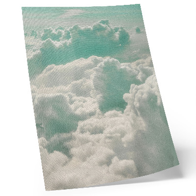 Décoration murale Des nuages ​​dans le ciel bleu, la paix, l'harmonie