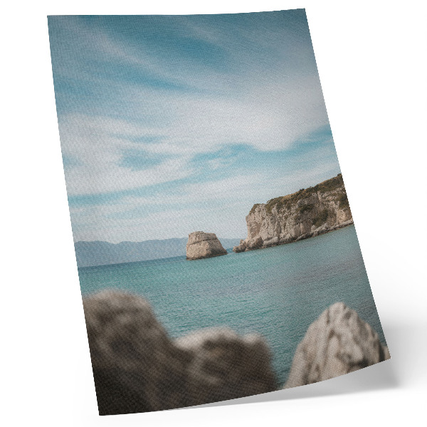Décoration murale Falaises, mer, ciel bleu